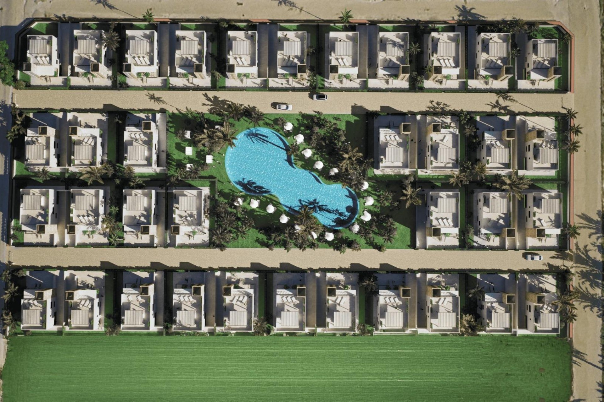 Nieuwbouw - Villa - Mazarron - Camposol Golf