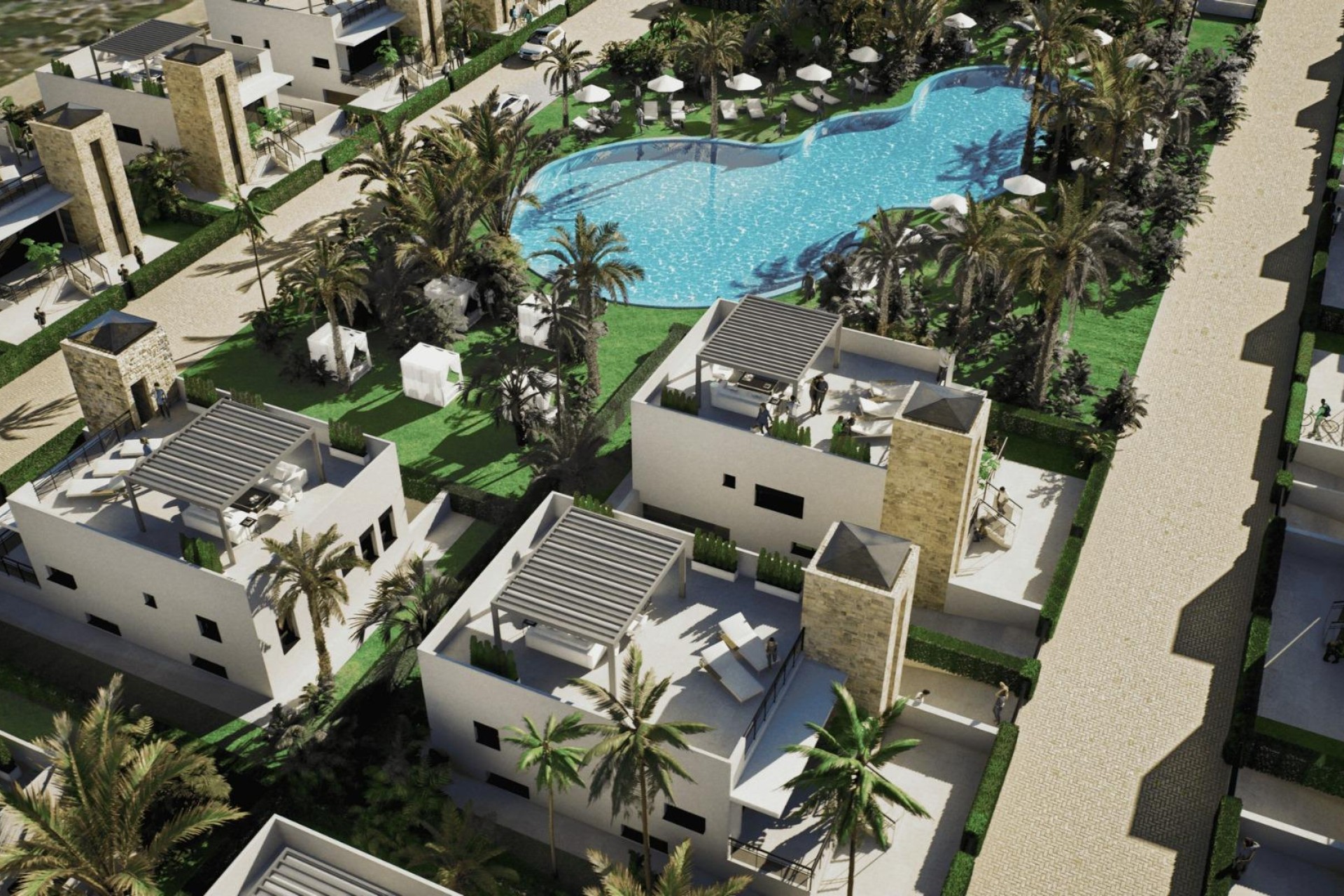 Nieuwbouw - Villa - Mazarron - Camposol Golf