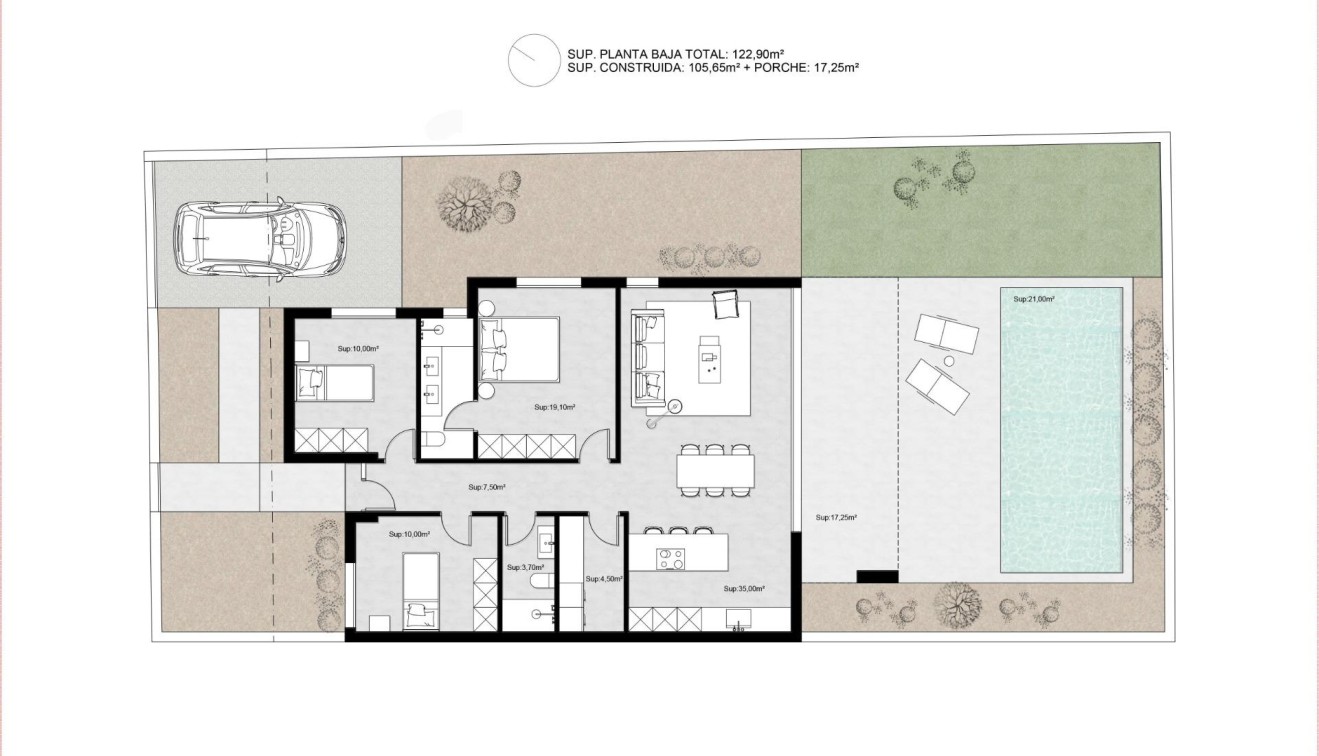 Nieuwbouw - Villa - Molina De Segura - Urb. La Quinta