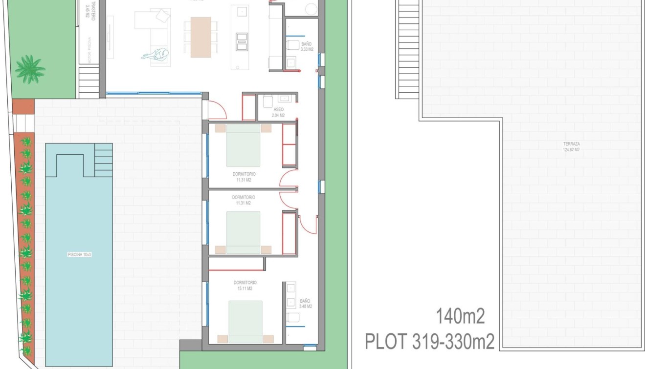 Nieuwbouw - Villa - San Javier - Parque del doce