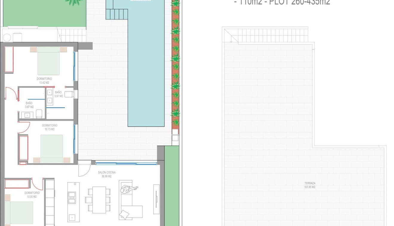 Nieuwbouw - Villa - San Javier - Parque del doce