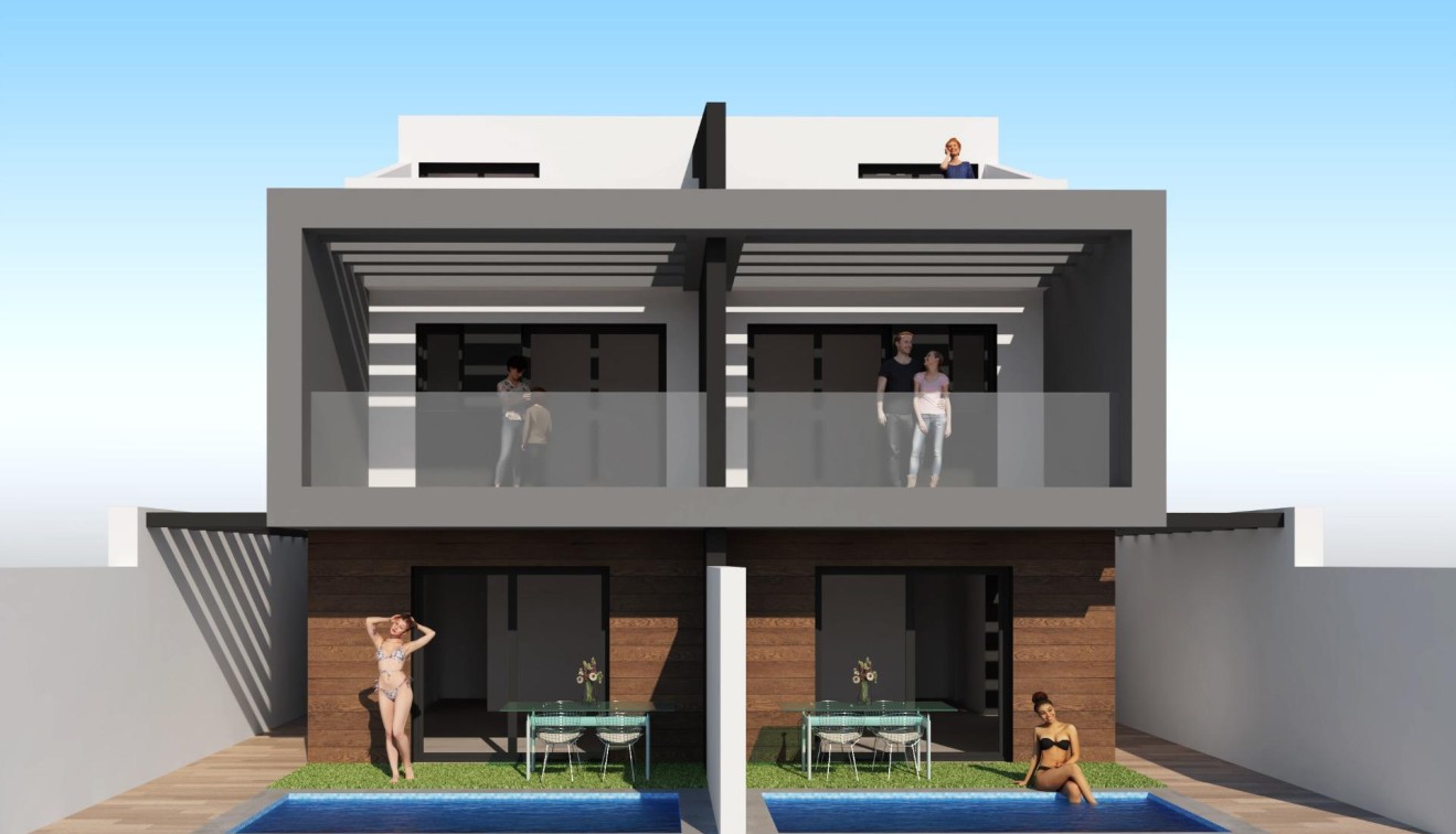 Nieuwbouw - Villa - San Javier - Santiago de la Ribera