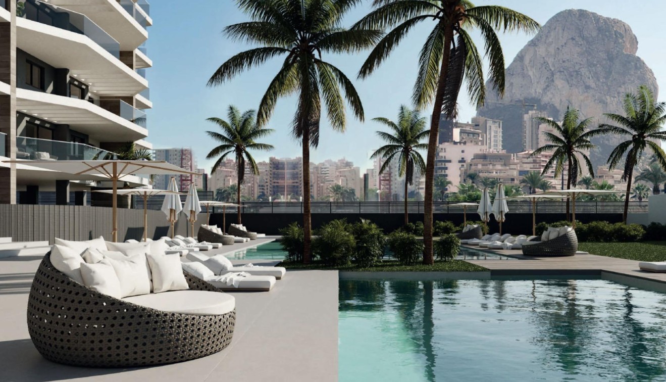 Nouvelle construction - Apartment - Calpe - Playa Cantal Roig