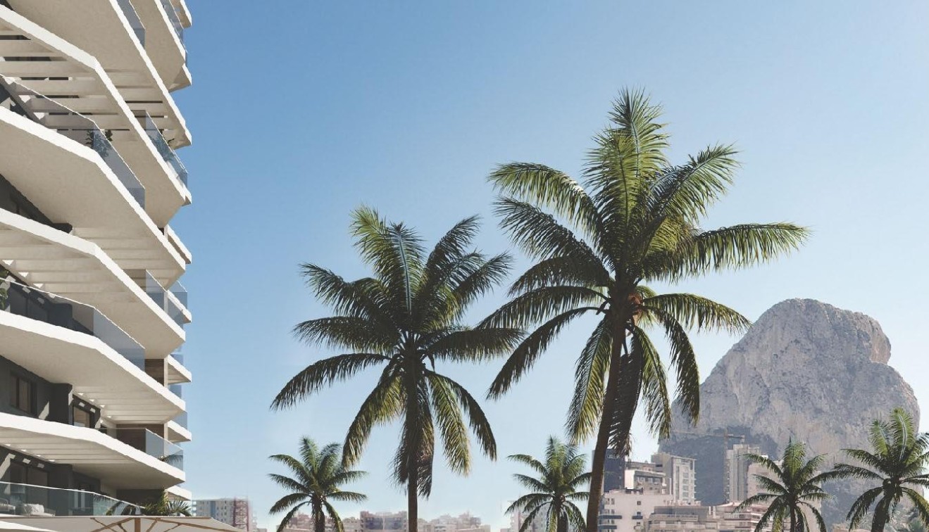 Nouvelle construction - Apartment - Calpe - Playa Cantal Roig