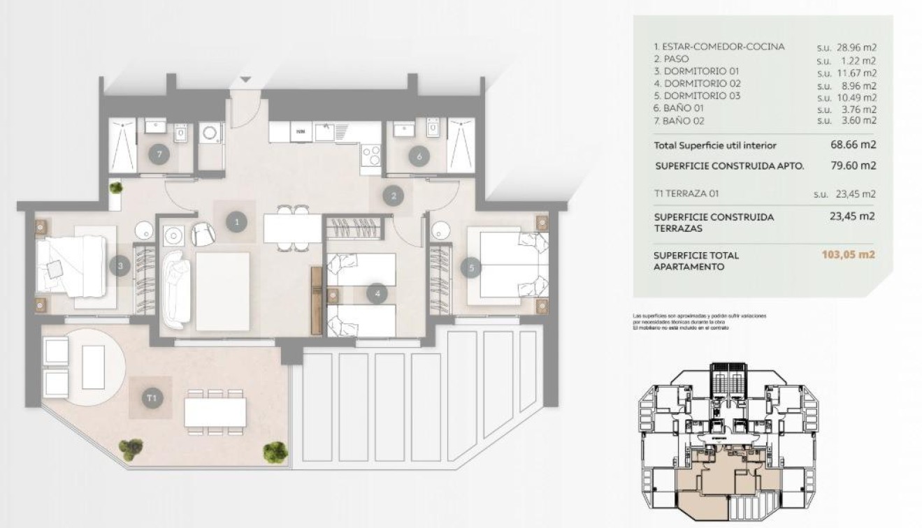 Nouvelle construction - Apartment - Calpe - Playa Cantal Roig