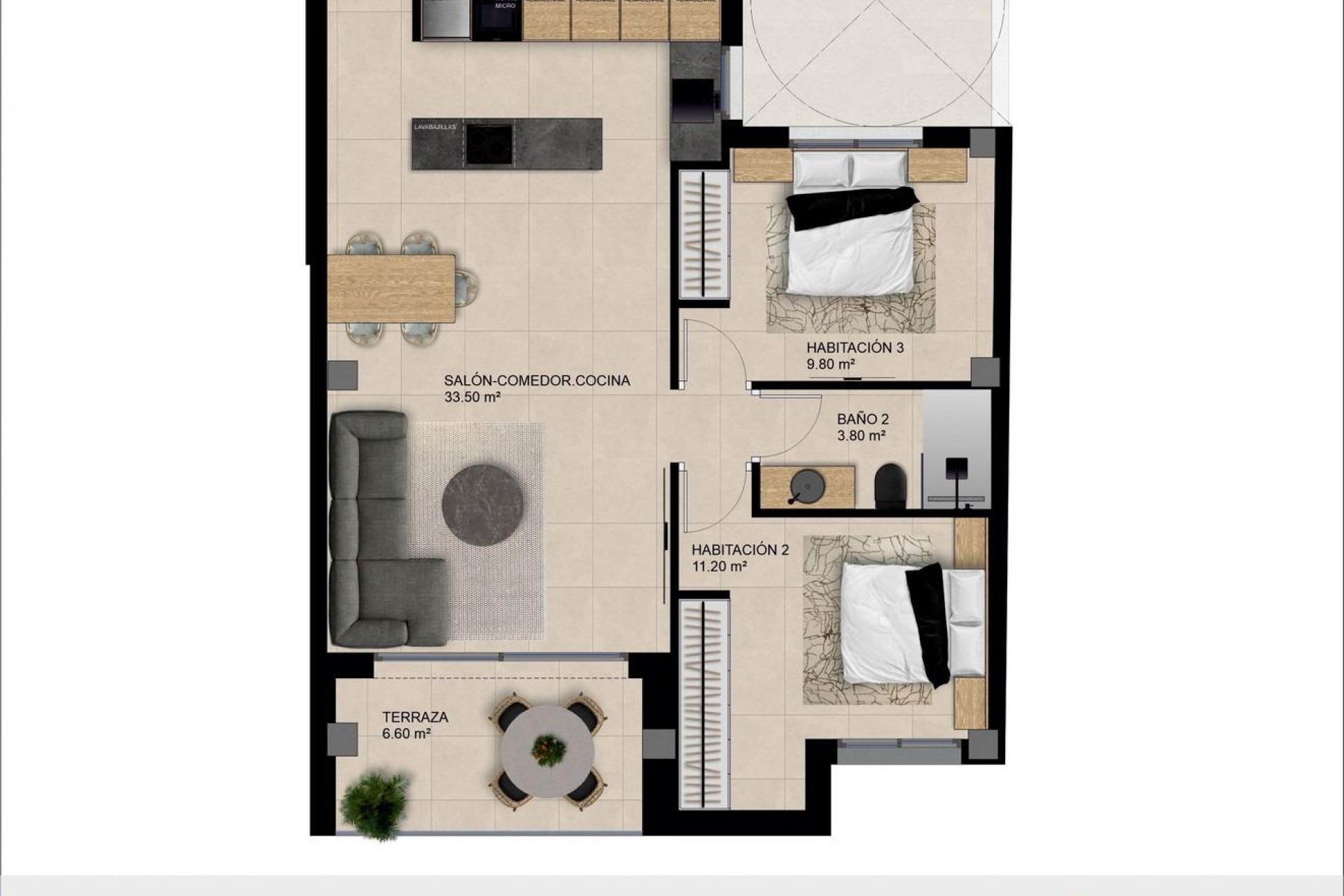 Nouvelle construction - Apartment - Catral - pueblo