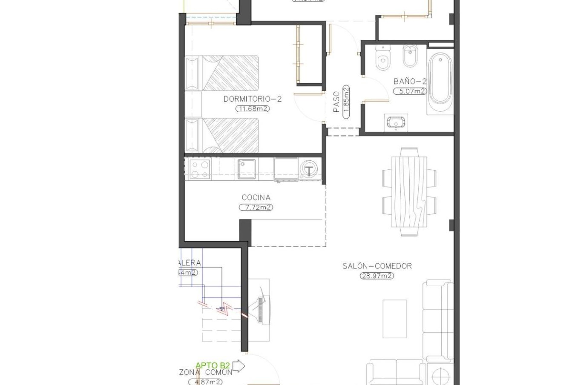 Nouvelle construction - Apartment - Cuevas Del Almanzora - Herrerias