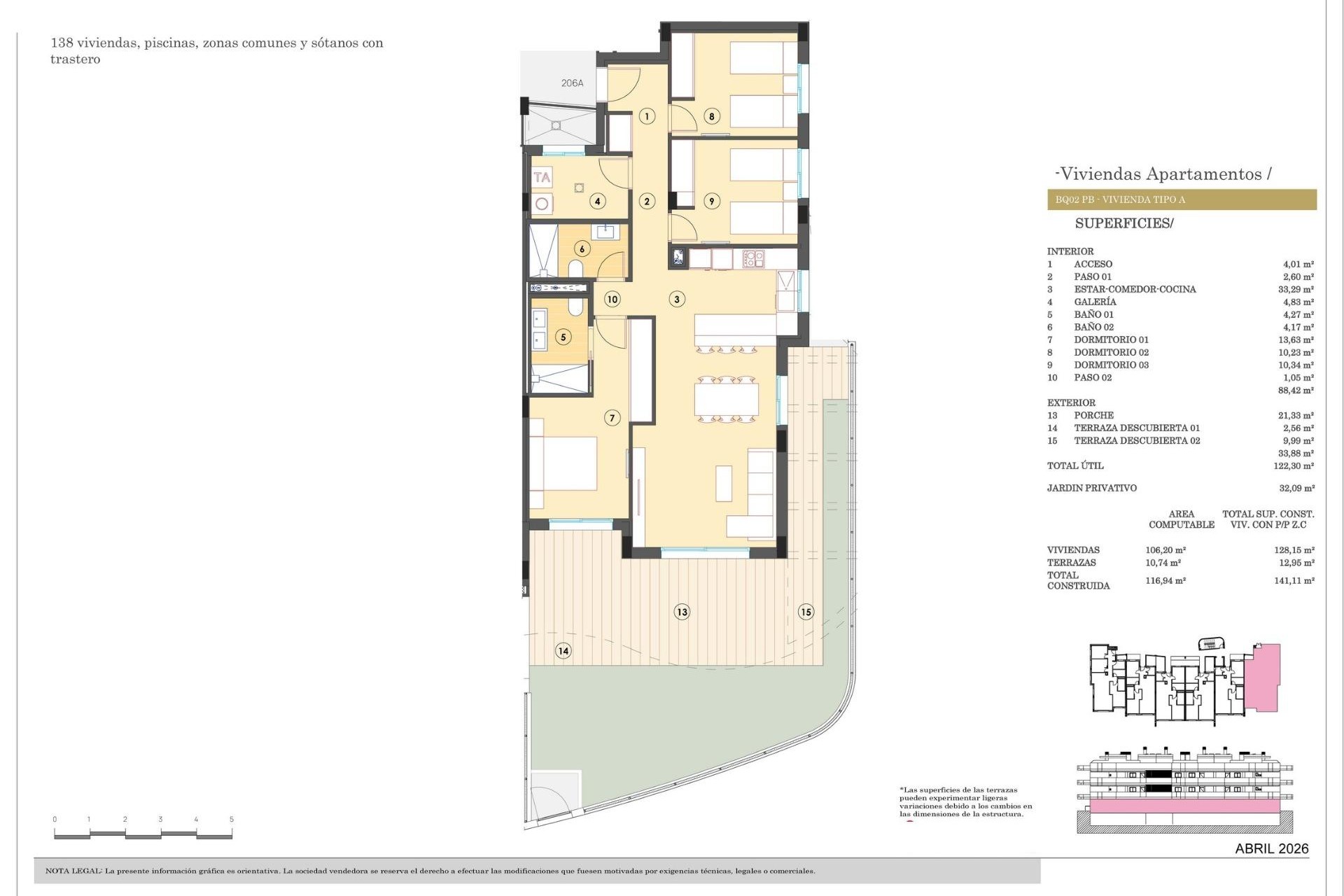 Nouvelle construction - Apartment - Finestrat - Campana garden