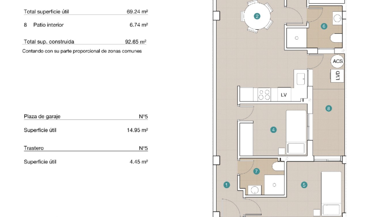 Nouvelle construction - Apartment - Jacarilla