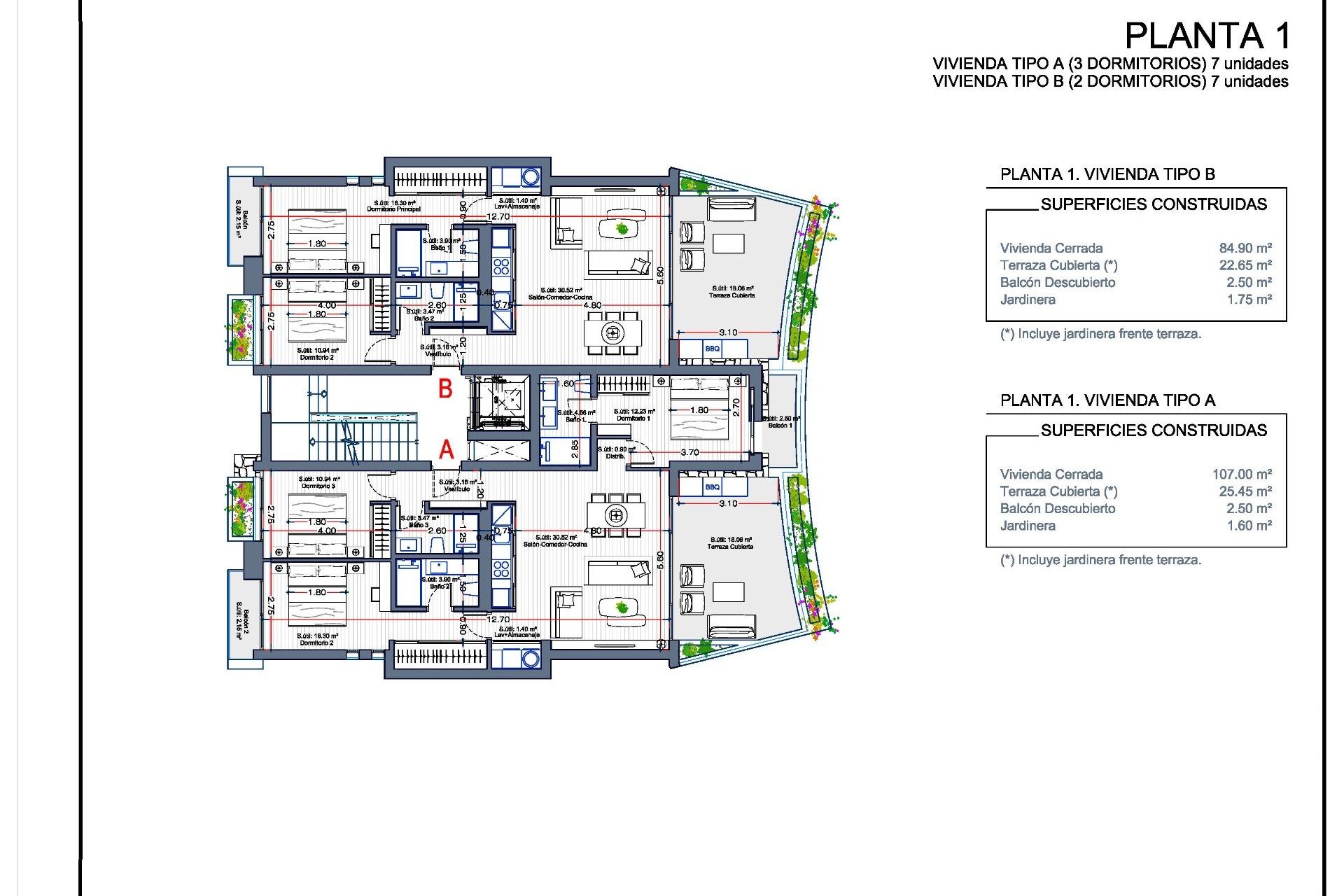 Nouvelle construction - Apartment - La Manga Club - Las Orquídeas