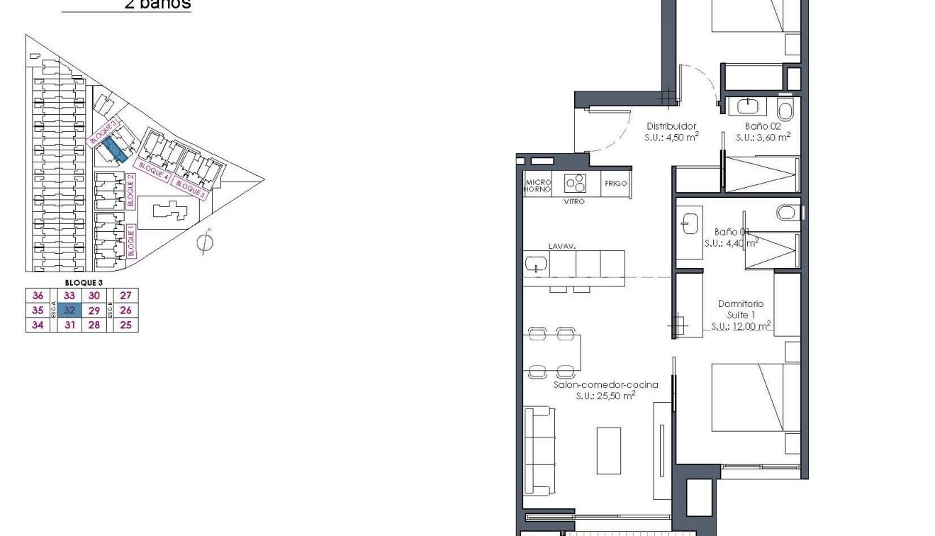 Nouvelle construction - Apartment - Los Alcázares - Serena Golf
