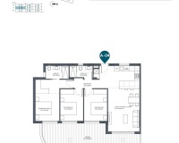 Nouvelle construction - Apartment - Los Alcázares - Serena Golf