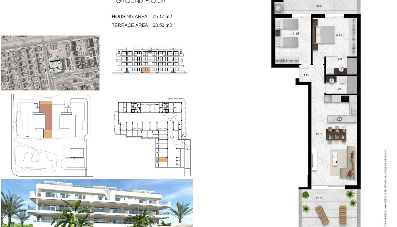 Nouvelle construction - Apartment - Orihuela costa - Lomas de Cabo Roig