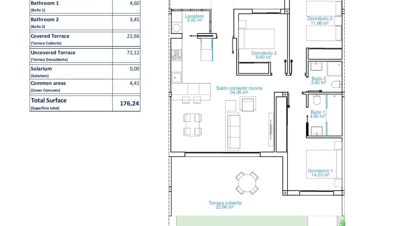 Nouvelle construction - Apartment - Pilar de La Horadada - Playa de las Higuericas