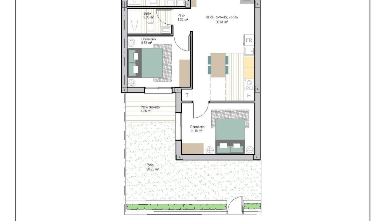 Nouvelle construction - Apartment - Torre Pacheco - San Cayetano