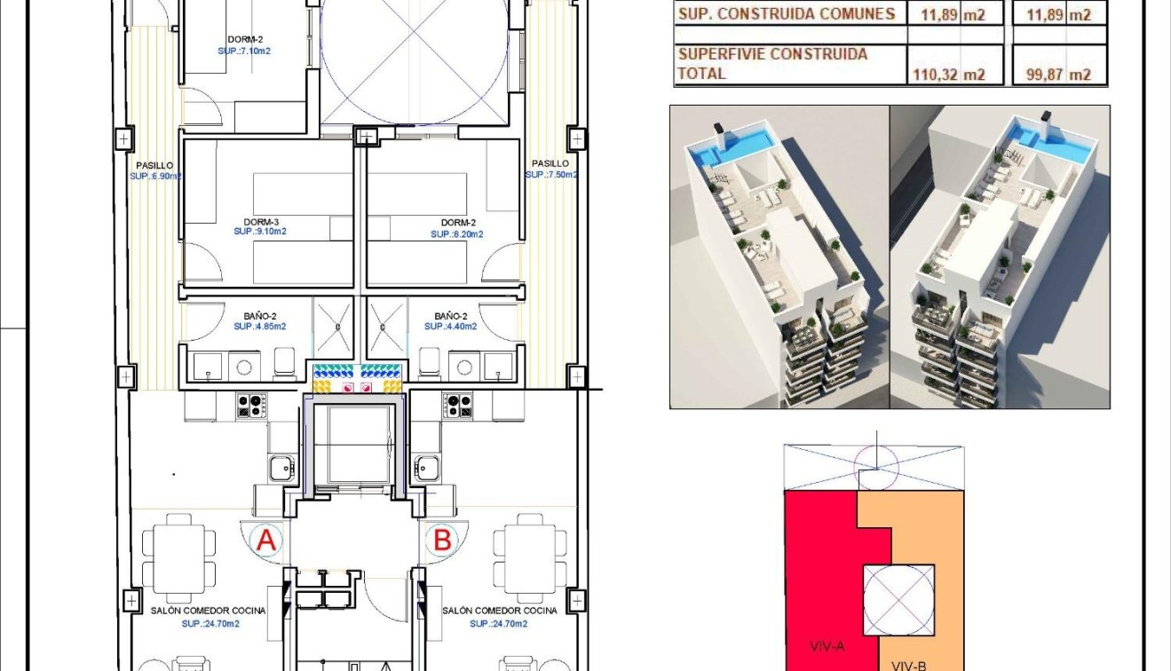 Nouvelle construction - Apartment - Torrevieja - Playa de El Cura