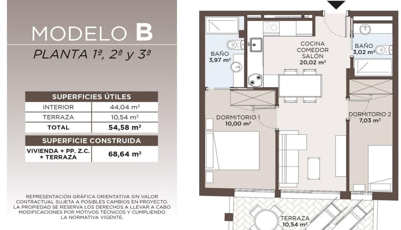 Nouvelle construction - Apartment - Torrevieja - Playa de El Cura