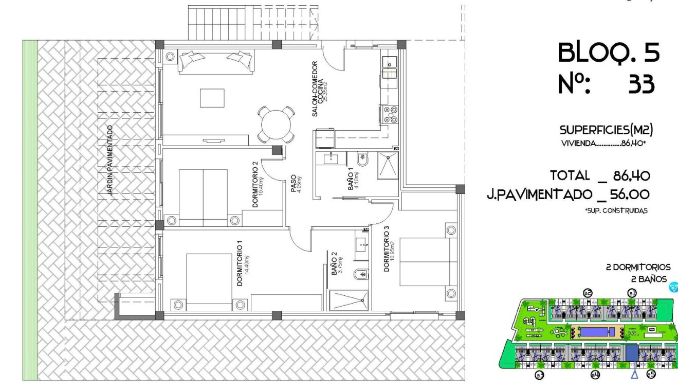 Nouvelle construction - Bungalow - Algorfa - La finca golf