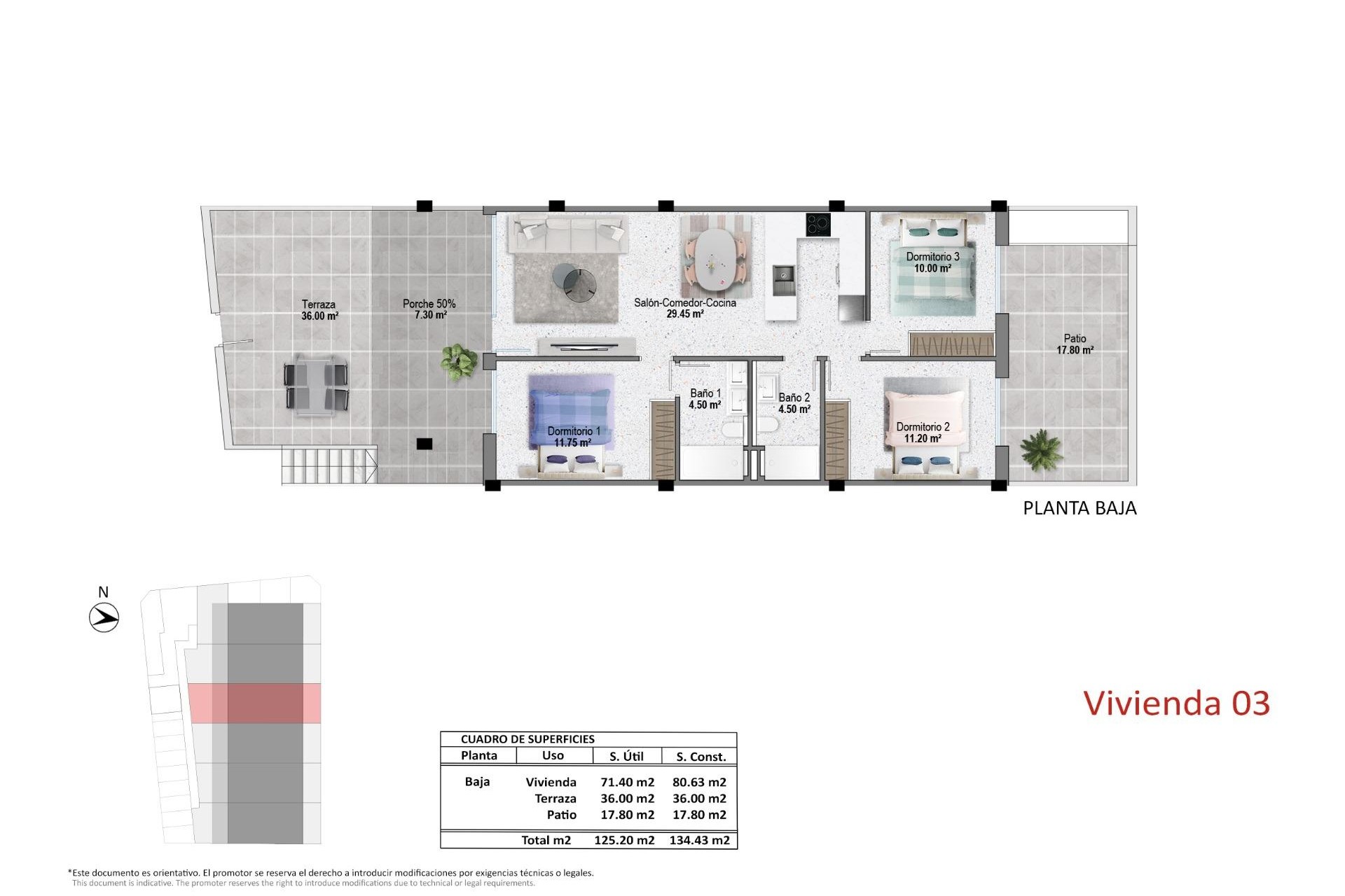 Nouvelle construction - Bungalow - Pilar de La Horadada - pueblo