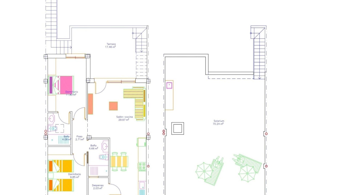 Nouvelle construction - Bungalow - San Javier - pueblo