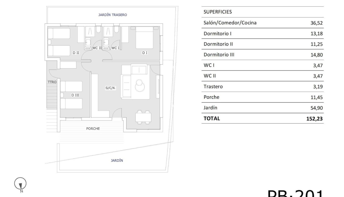 Nouvelle construction - Bungalow - San Miguel - Pueblo