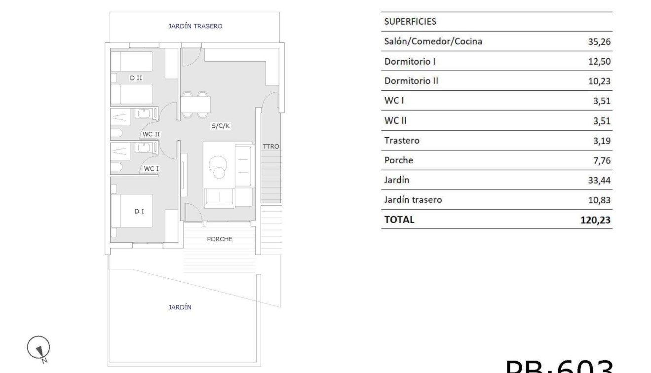 Nouvelle construction - Bungalow - San Miguel - Pueblo
