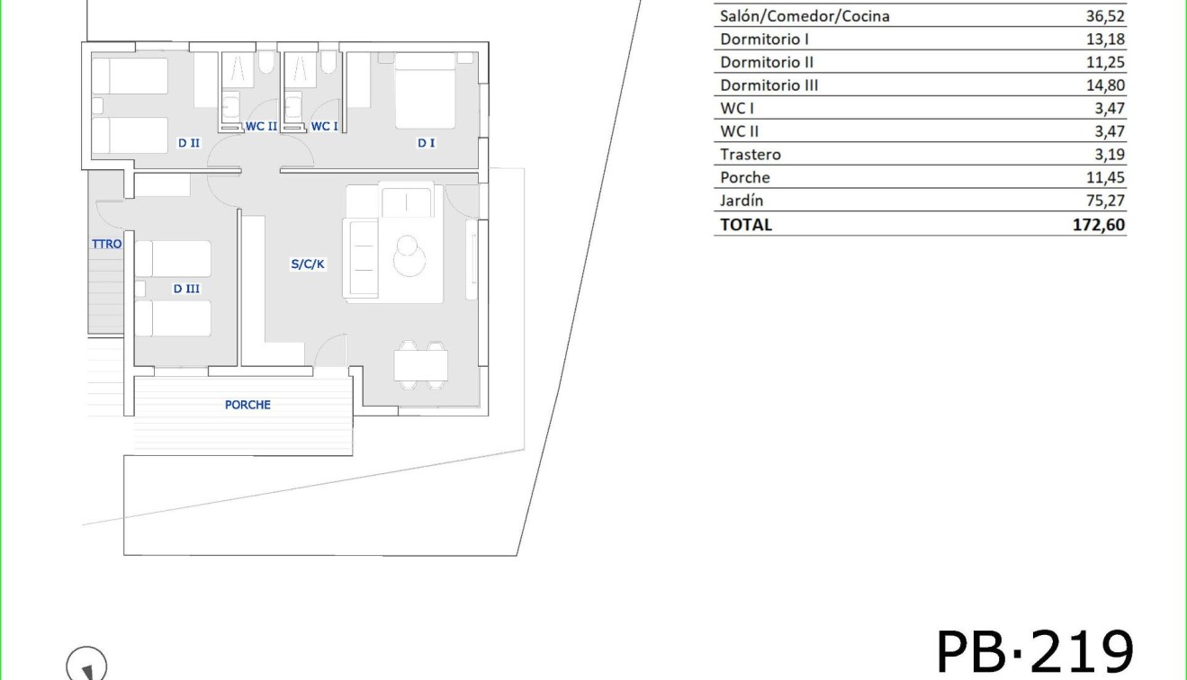 Nouvelle construction - Bungalow - San Miguel - Pueblo