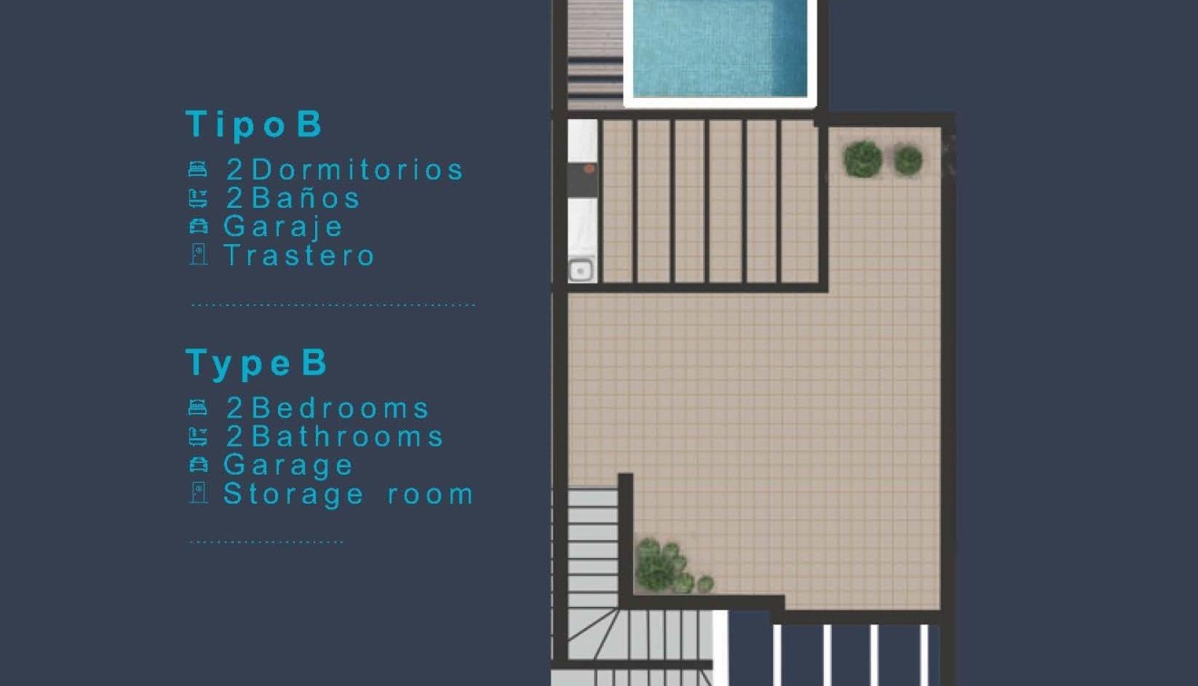 Nouvelle construction - Bungalow - San Pedro del Pinatar - Los Pinos