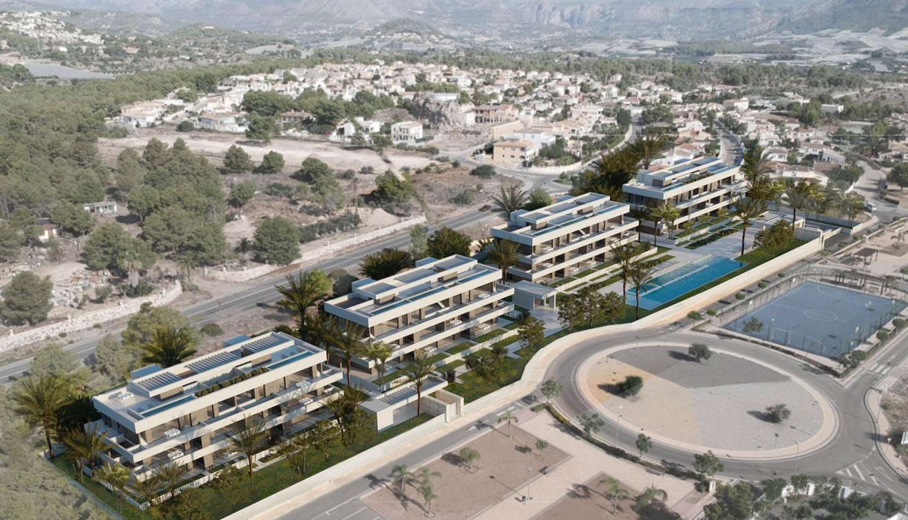 Nouvelle construction - Ground floor apartment - La Nucia - Puerto Azul