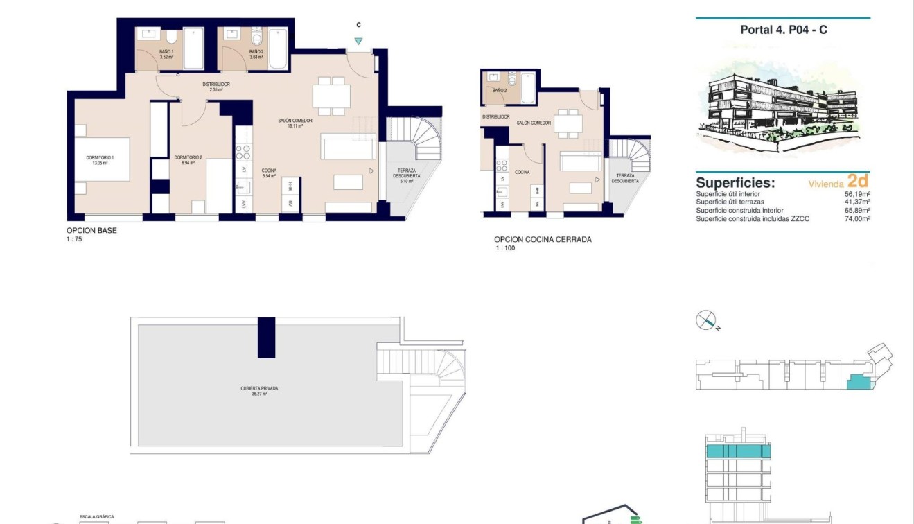 Nouvelle construction - Penthouse - Alicante - San Agustín-PAU 2