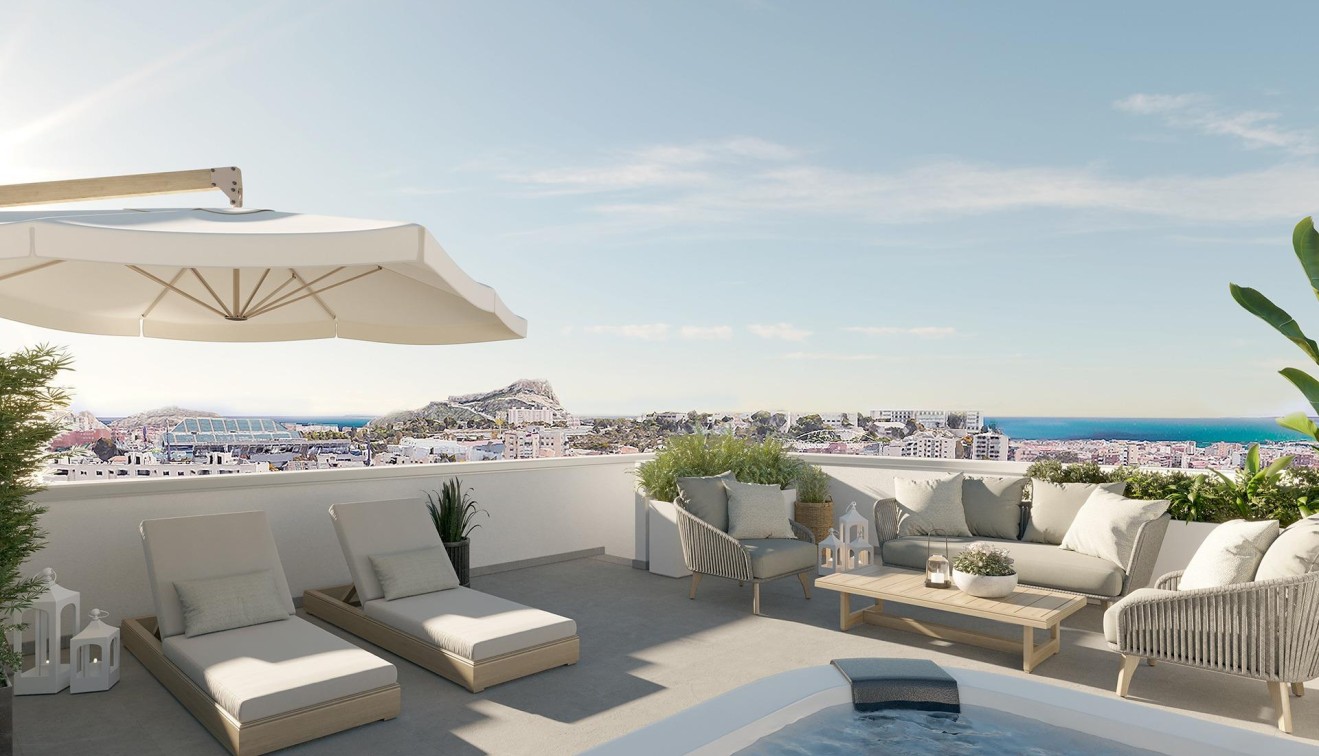 Nouvelle construction - Penthouse - Alicante - San Agustín-PAU 2