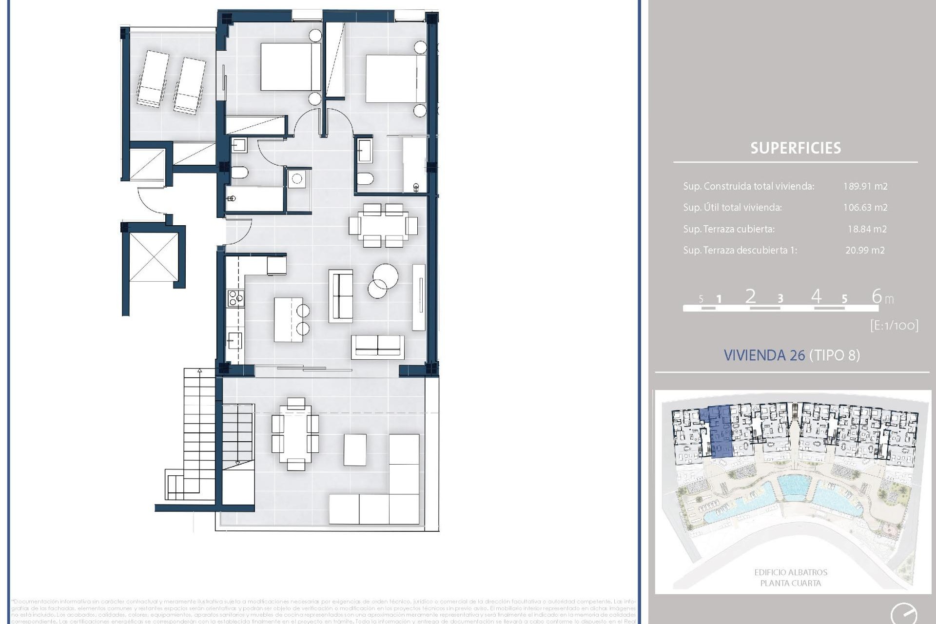 Nouvelle construction - Penthouse - Arenal d´en Castell - pueblo