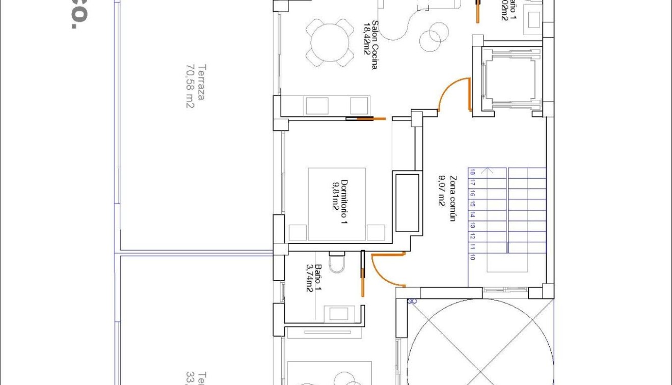 Nouvelle construction - Penthouse - Guardamar del Segura - Pueblo