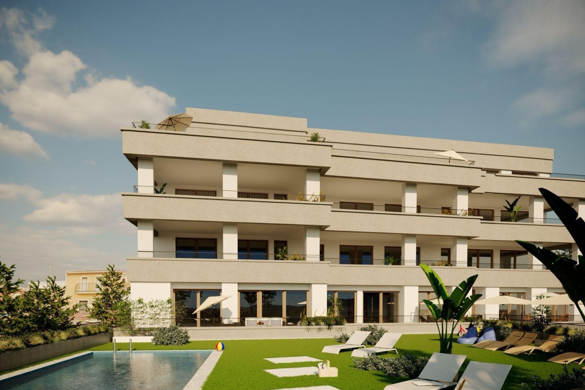 Nouvelle construction - Penthouse - Hondon de las Nieves - Pueblo
