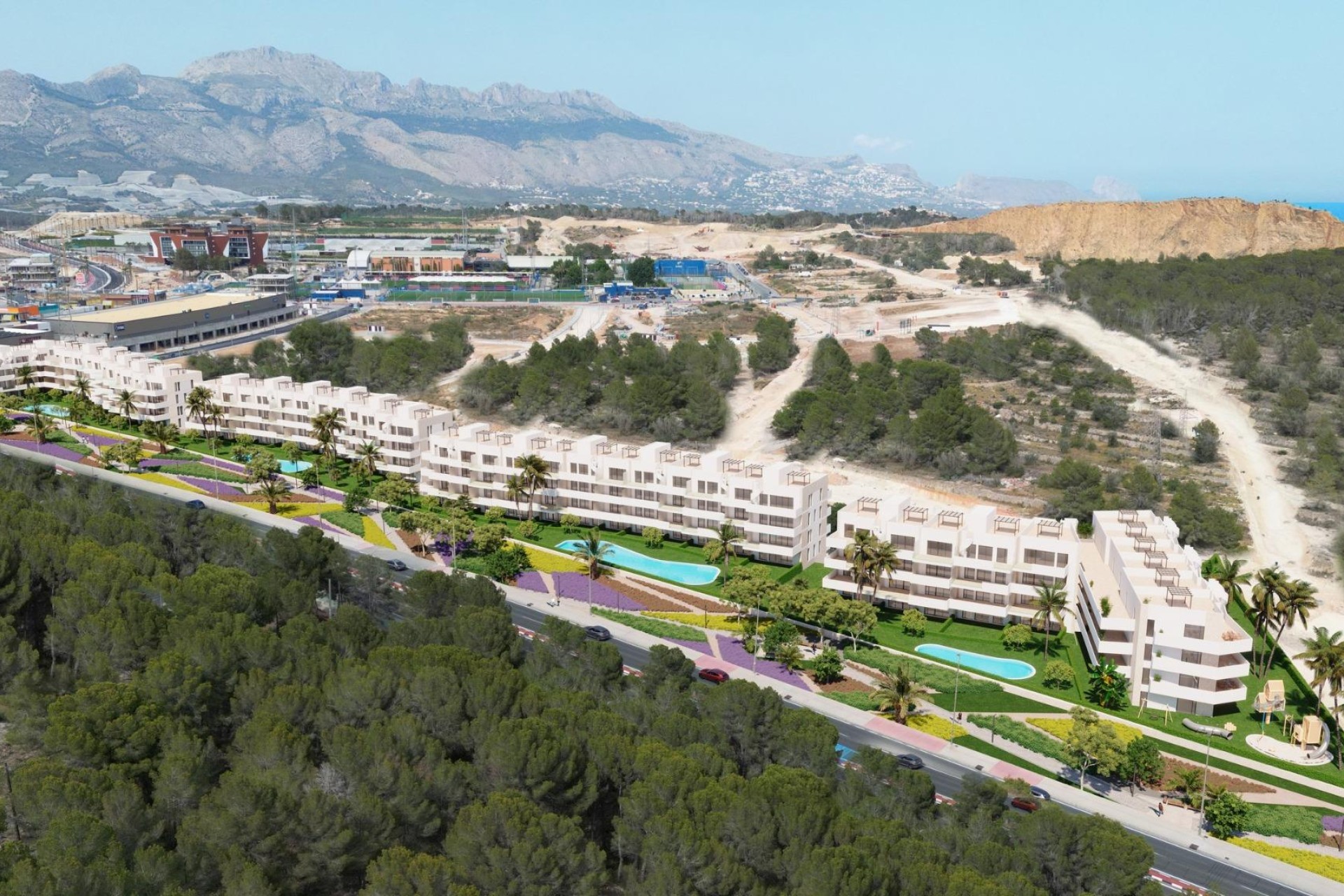 Nouvelle construction - Penthouse - La Nucia - Ciudad del Deporte