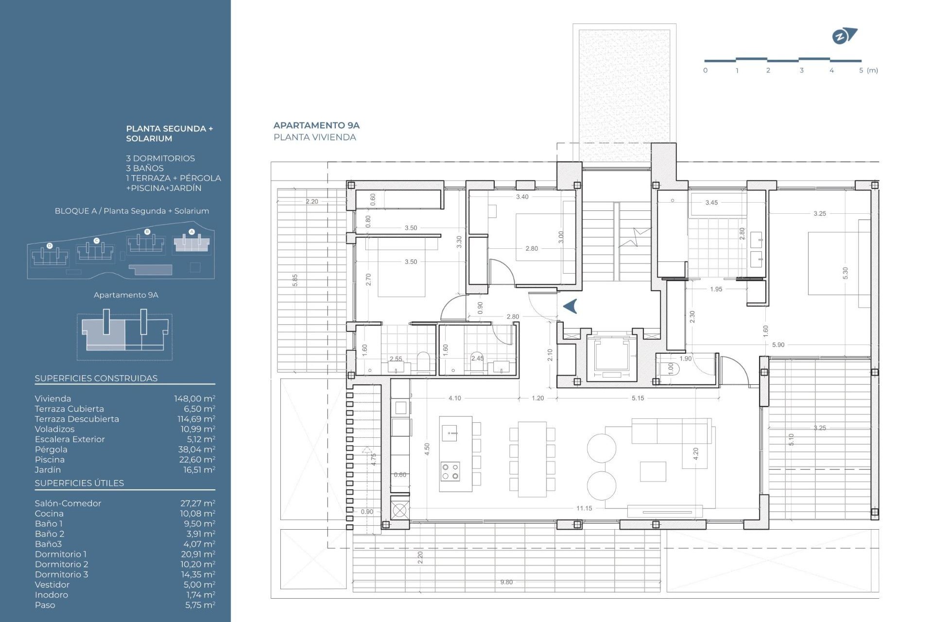 Nouvelle construction - Penthouse - La Nucia - Puerto Azul