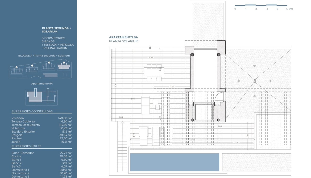 Nouvelle construction - Penthouse - La Nucia - Puerto Azul