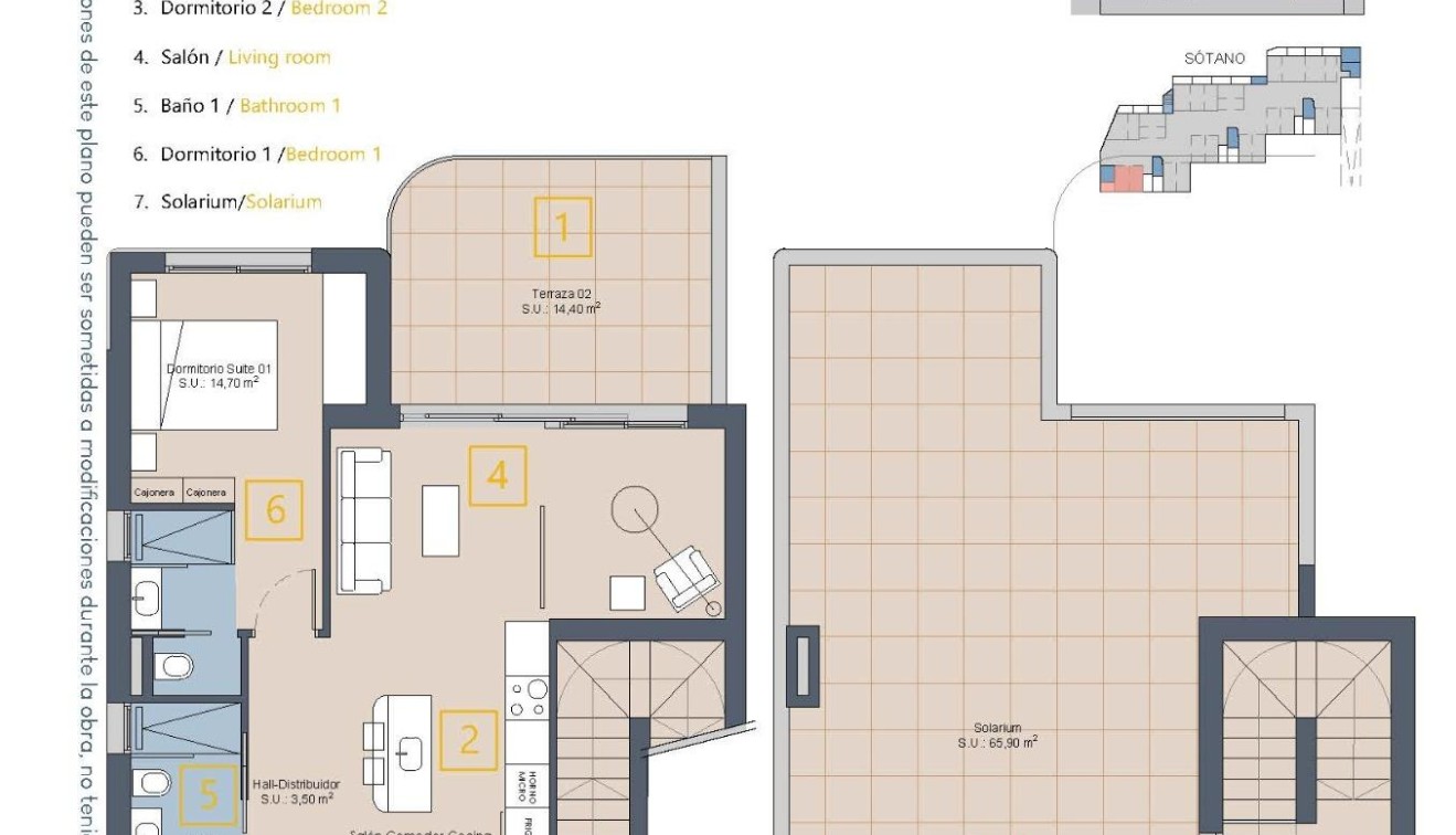 Nouvelle construction - Penthouse - Los Alcázares - Serena Golf