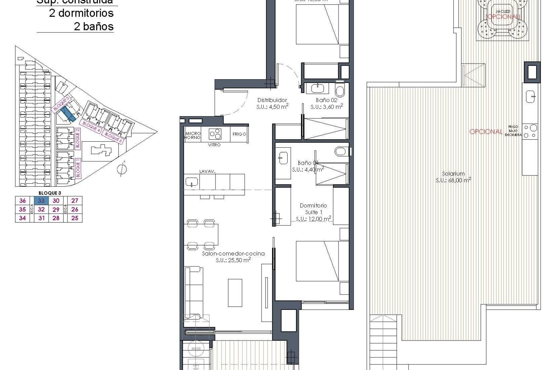 Nouvelle construction - Penthouse - Los Alcázares - Serena Golf