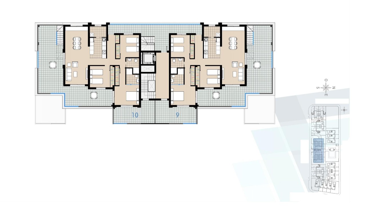 Nouvelle construction - Penthouse - Pilar de La Horadada - Torre De La Horadada