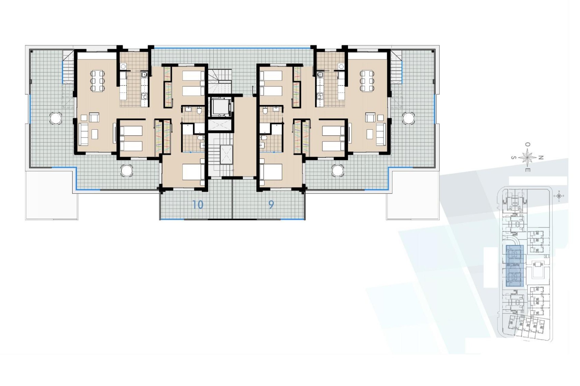 Nouvelle construction - Penthouse - Pilar de La Horadada - Torre De La Horadada