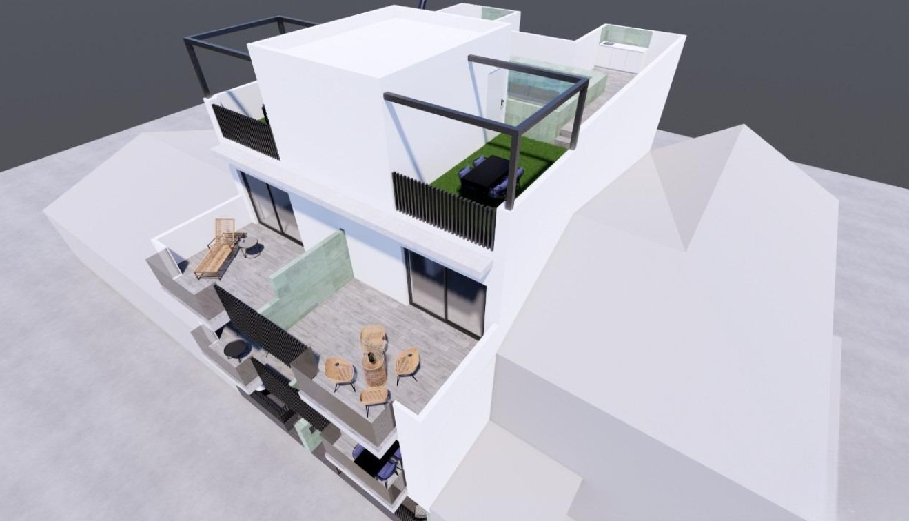 Nouvelle construction - Penthouse - Pilar de La Horadada - Torre De La Horadada