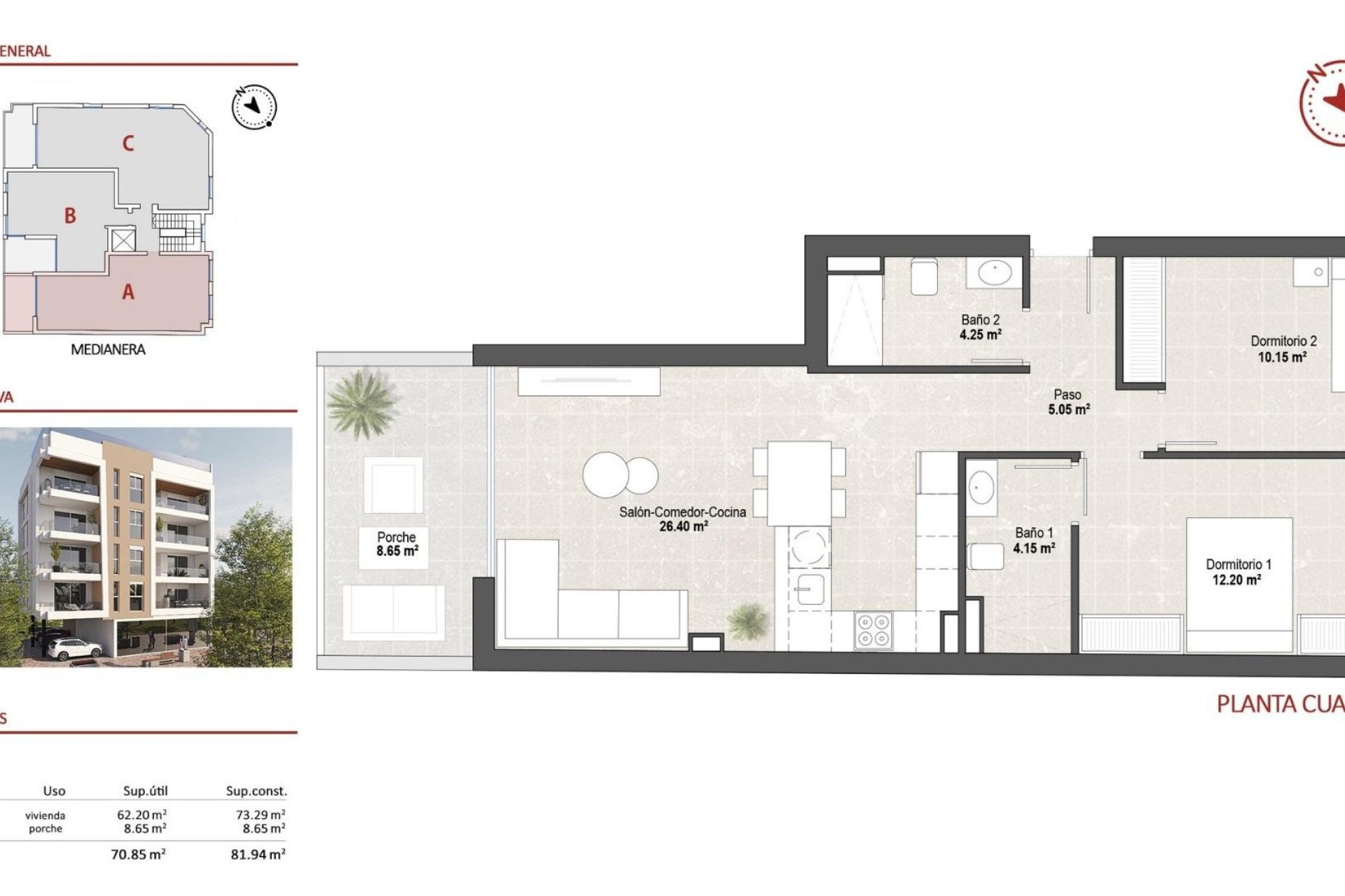 Nouvelle construction - Penthouse - San Pedro del Pinatar - Lo Pagan, San Pedro del Pinatar