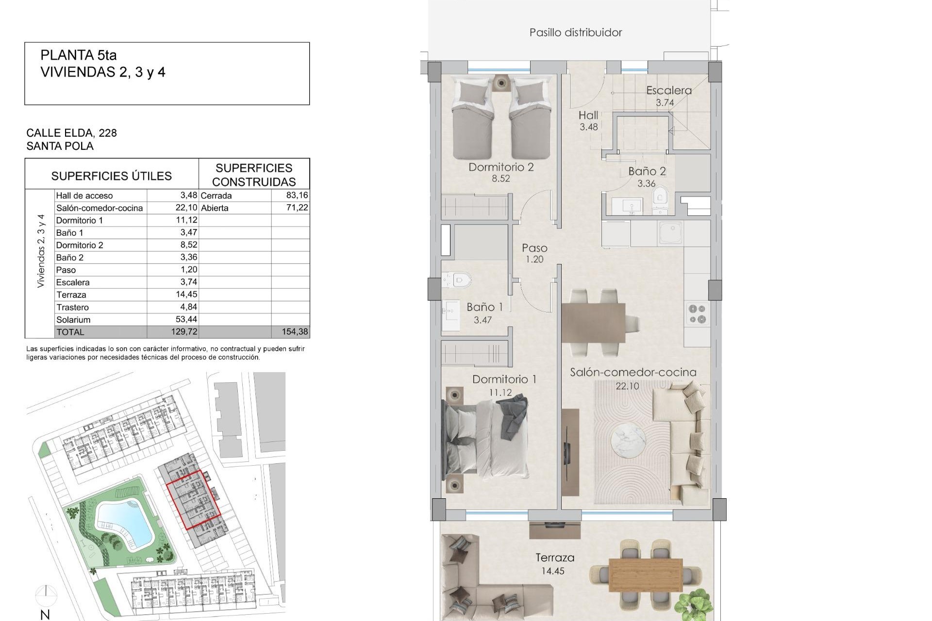 Nouvelle construction - Penthouse - Santa Pola - Playa Tamarit