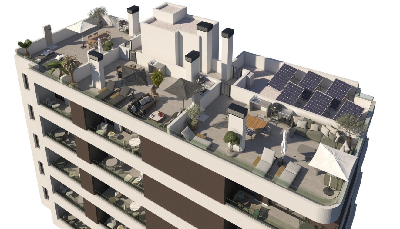 Nouvelle construction - Penthouse - Santa Pola - pueblo