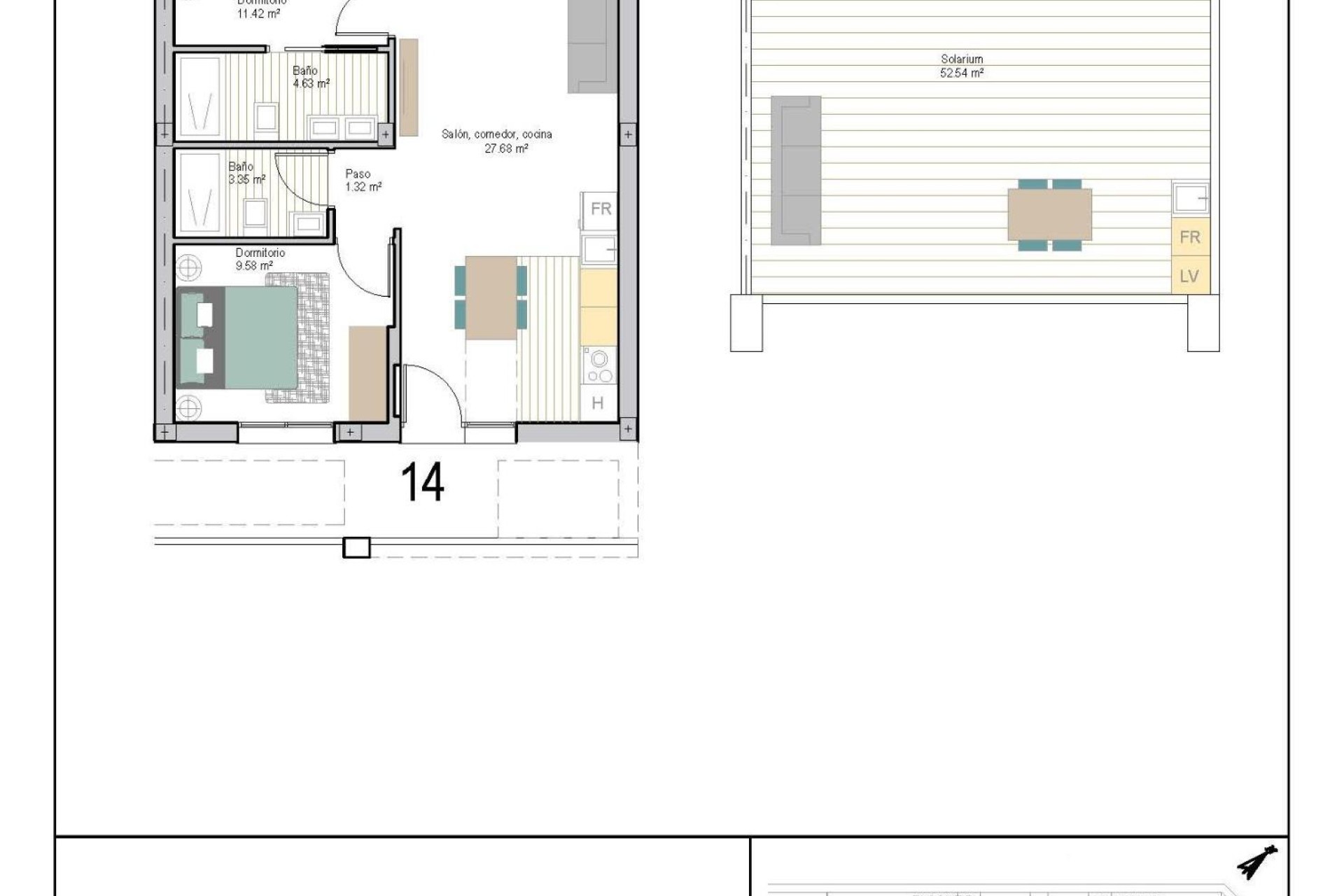 Nouvelle construction - Penthouse - Torre Pacheco - San Cayetano