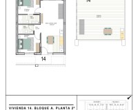Nouvelle construction - Penthouse - Torre Pacheco - San Cayetano