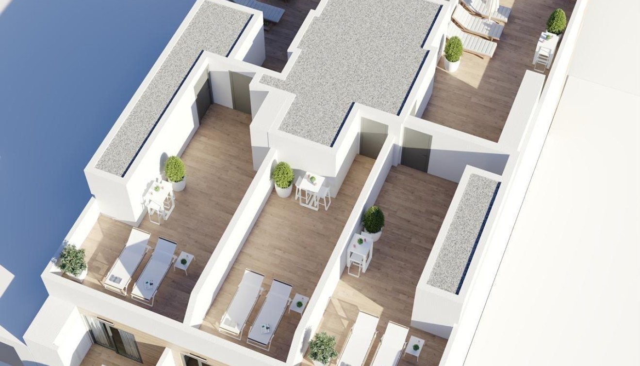 Nouvelle construction - Penthouse - Torrevieja - Centro