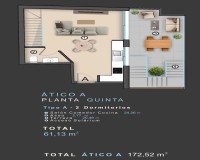 Nouvelle construction - Penthouse - Torrevieja - Centro