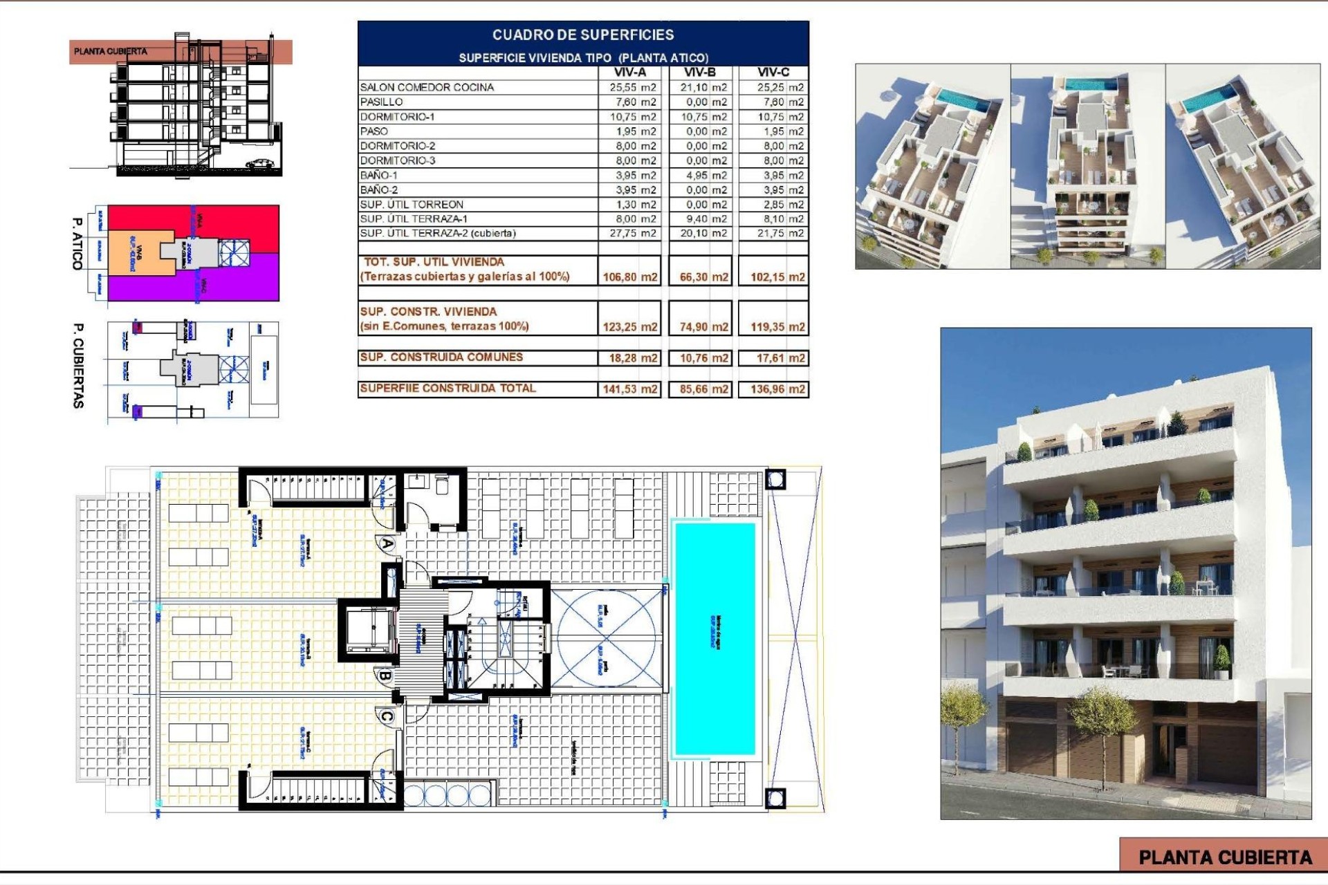 Nouvelle construction - Penthouse - Torrevieja - Centro
